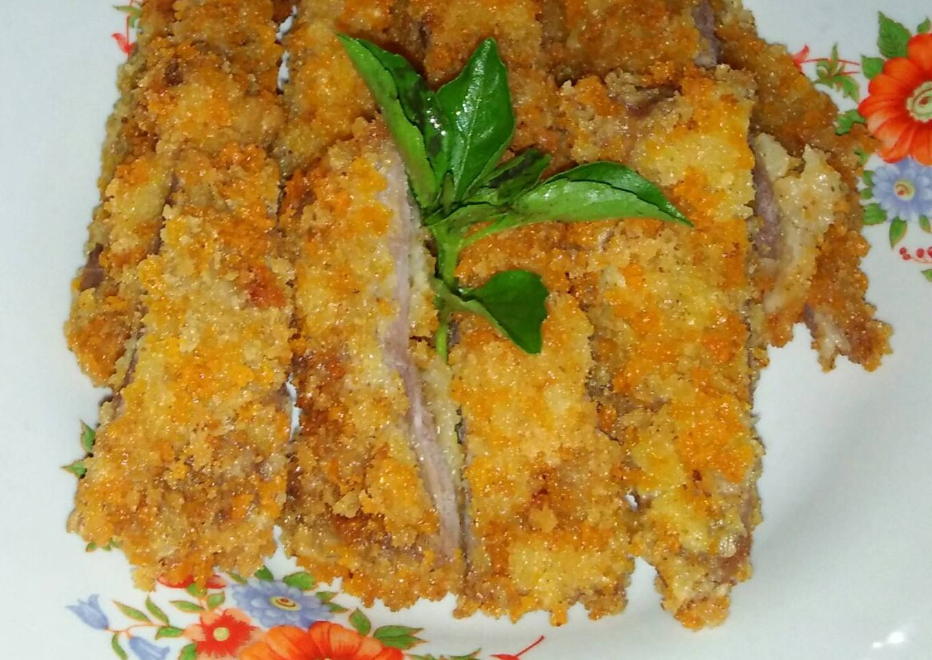 Beef katsu sederhana