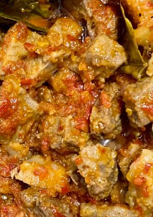 Foto resep 38. Oseng Mercon