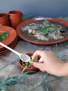 Foto de Arroz de cabidela ou o pica no chão!