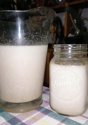 Una foto de Agua fresca de amaranto ✨