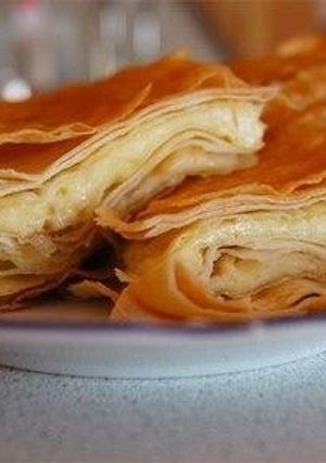 Фото Сырный пирог из армянского лаваша.