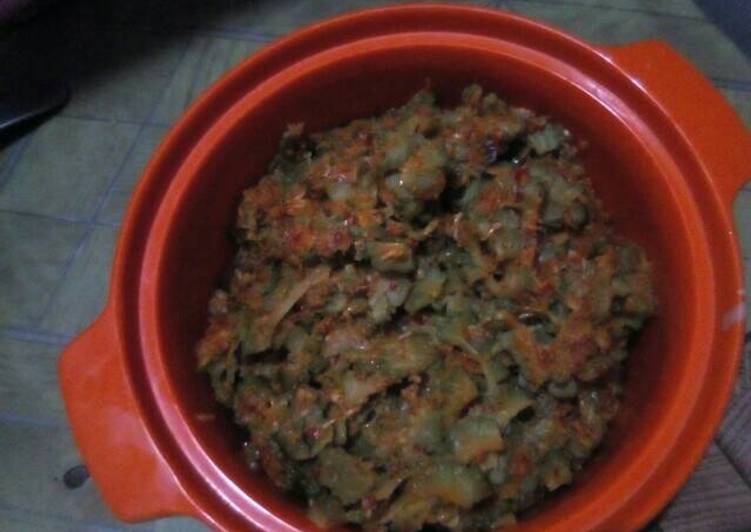 Resep Sambal pare yang Enak