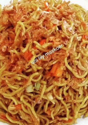 Foto resep Mie goreng pedas