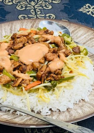 A picture of Singaporean Rice 🍝🍛.