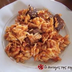 A picture of Marika's giouvetsi.
