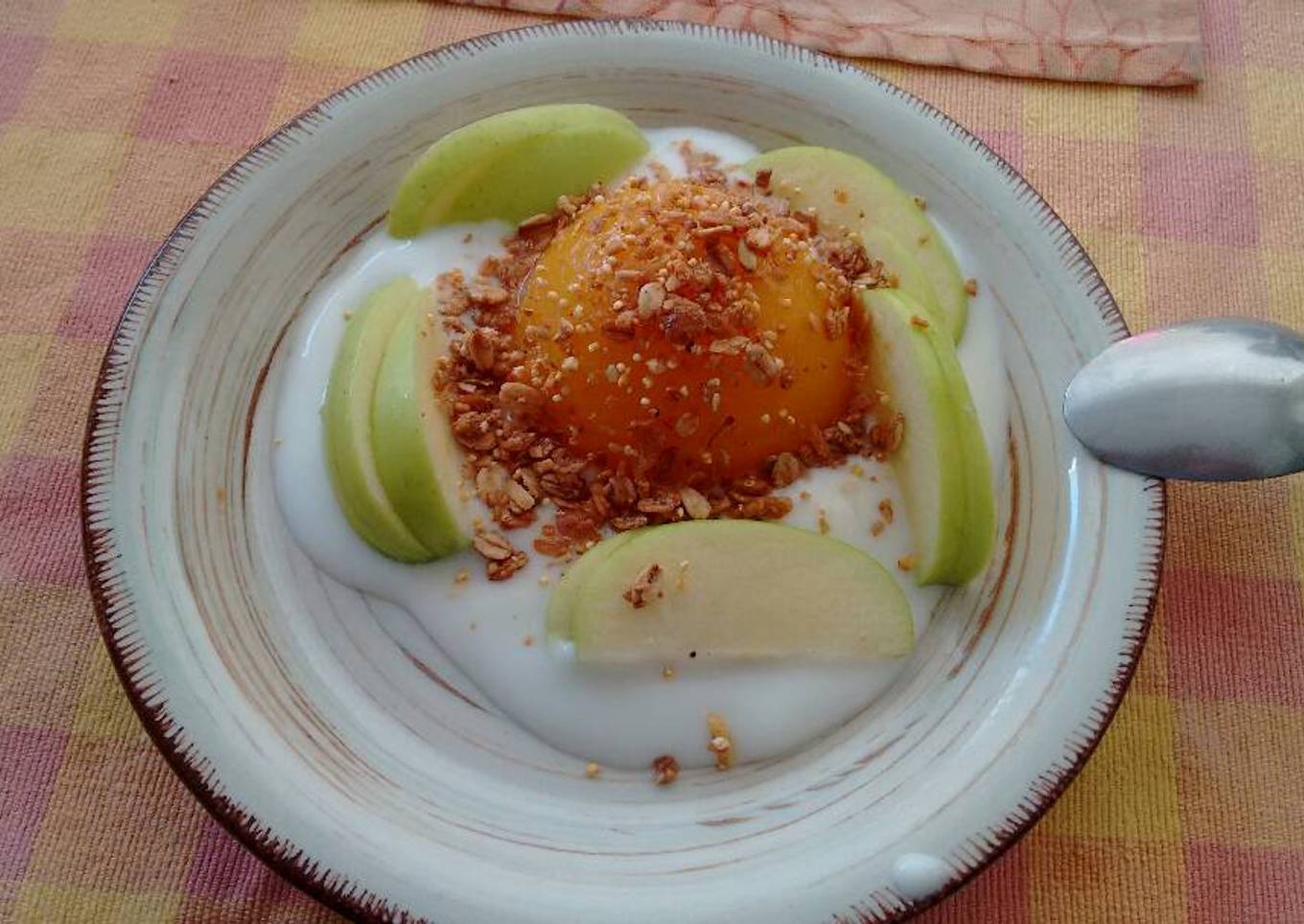 Desayuno con huevos que no son huevos. ॐ