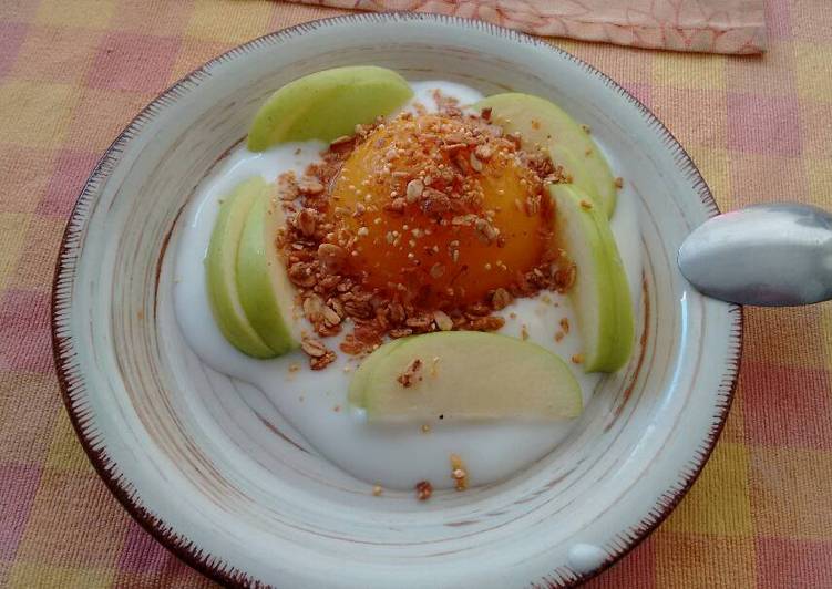 Desayuno con huevos que no son huevos. ॐ