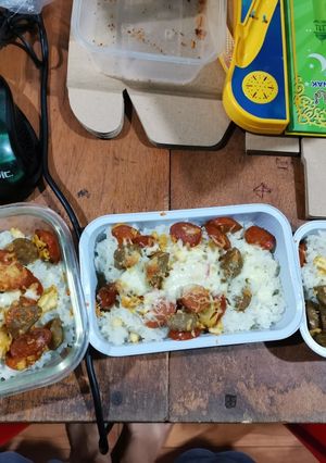 Foto resep Nasi gila panggang mozarella