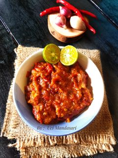 Foto resep Sambal Pecel Lele/Ayam