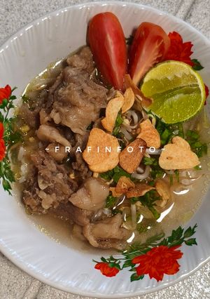 Foto resep Soto Tetelan Daging Sapi
