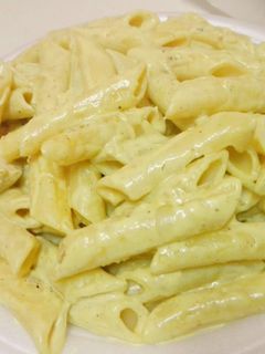 صورة لوصفة باستا بالكريما 😋