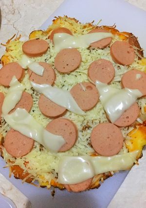 Foto resep Pizza teflon (Roti tawar)