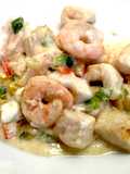 Shrimp and White Fish Pot-Pourri