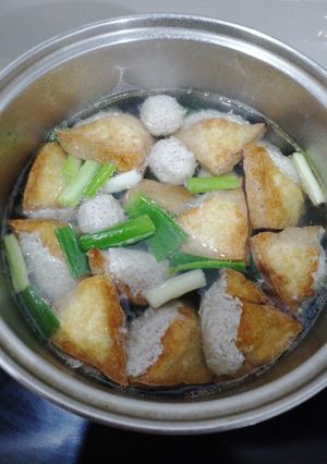 Foto resep Bakso tahu lohua/bakso bihun