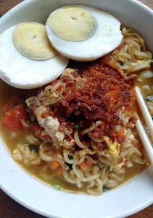 Foto resep Mie sedap bumbu tumis pedas