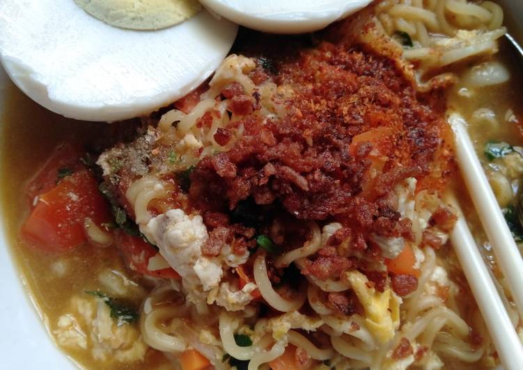 Resep Mie sedap bumbu tumis pedas yang Sempurna