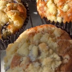 A picture of Blueberry Muffins.