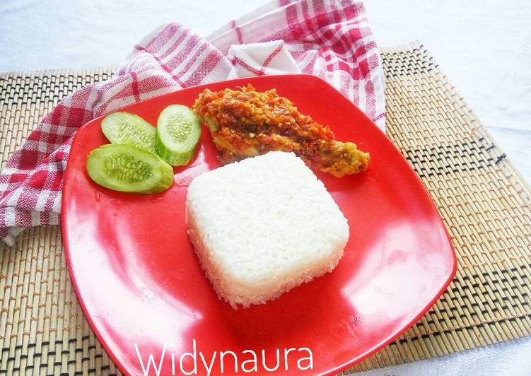 Ayam geprek #Bandung_recookDewiLinaFaidah