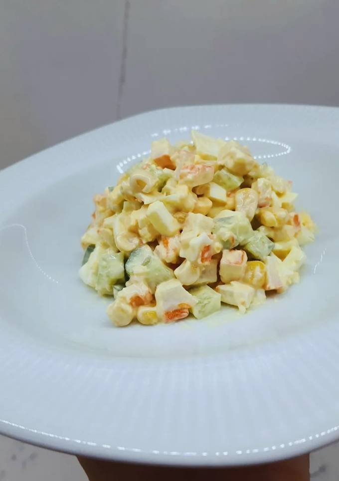 Салат з крабовими палочками
