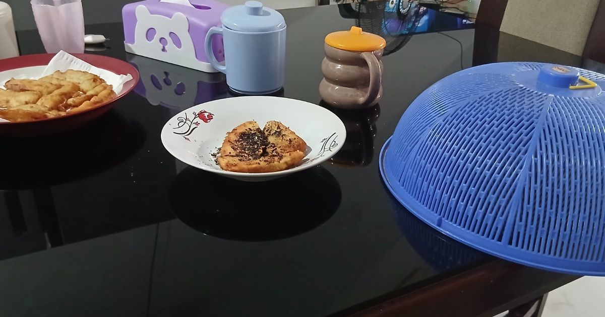 Pisang goreng rumput laut