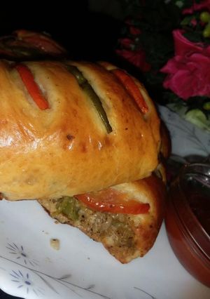 A picture of Bread paties my own  recipe #Cookpadramadan.