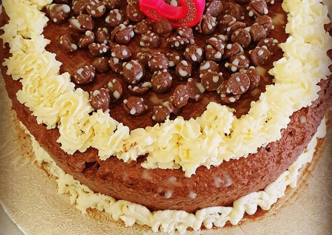 Birthday cake Recipe by Komal Riasat - Cookpad