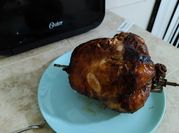 Una foto de pollo rostizado