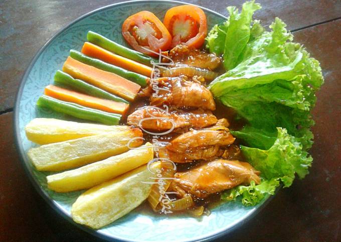 Resep Bistik Ayam Berempah Anti Gagal