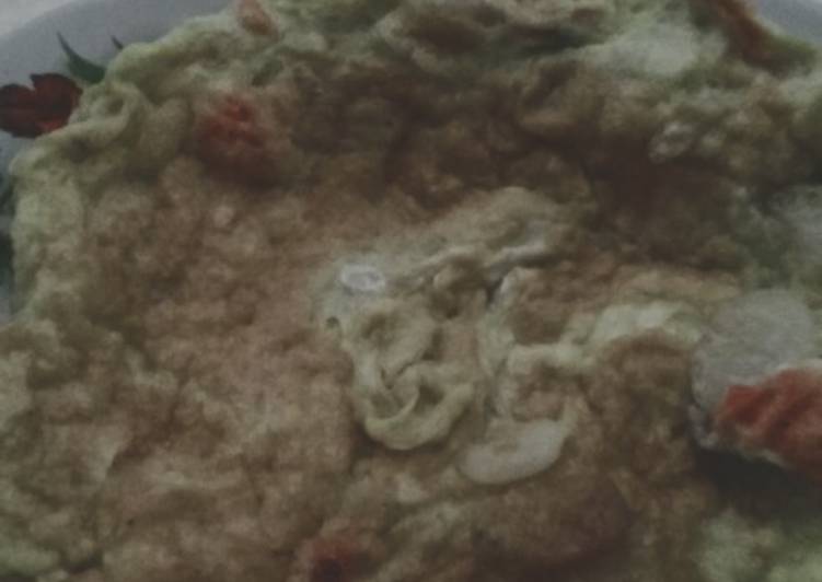 Telor dadar simple