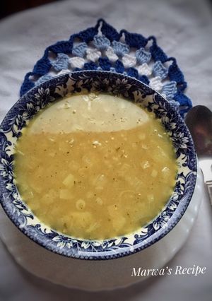 صورة لوصفة شوربة الفريك السريعة