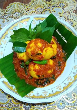 Foto resep Telur Masak Kemangi Pedas