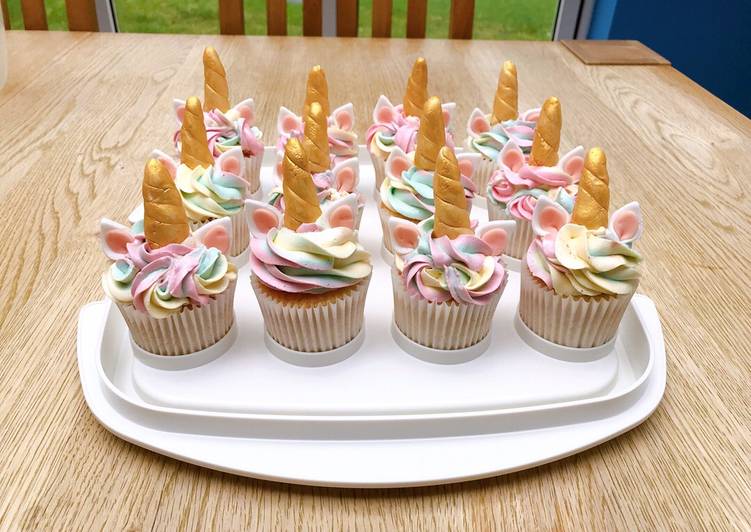 Recipe of Award-winning Unicorn cupcakes