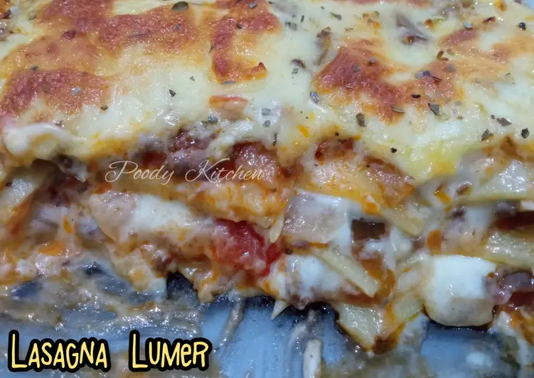 Masakan Unik Lasagna Lumer Paling Enak