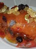 ♥ Dióspiro com Frutos Secos e Regado com Mel ♥