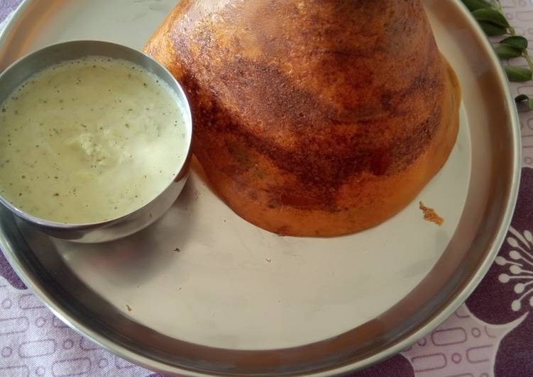 Easiest Way to Make Speedy Tomato cone dosa