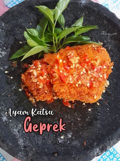 Foto resep Ayam Katsu Geprek
