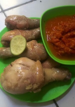 Foto resep Ayam pop RM. Padang