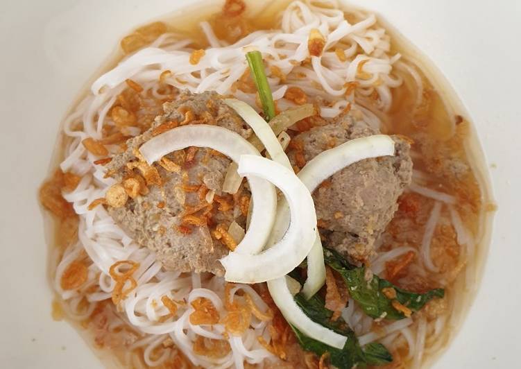 Beef meat Pho Thai