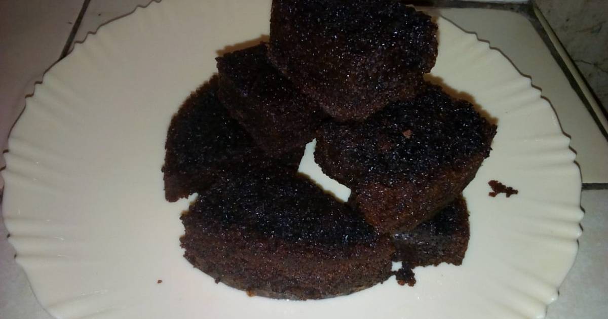 Eggless Chocolate Sponge Cake / Basic Chocolate Cake / Easy Chocolate Cake  - At My Kitchen