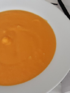 Una foto de Crema de calabaza