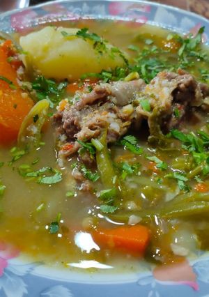Una foto de Cazuela campesina de carne de vacuno
