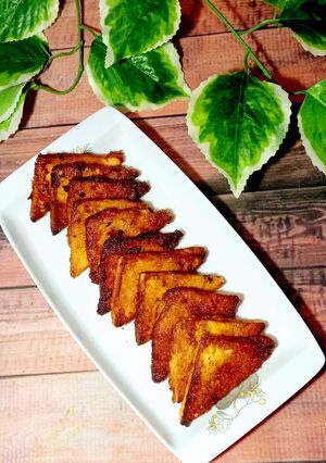 সুইট মিল্কি বাটার টোষ্ট(Sweet butter toast recipe in Bengali) রেসিপির প্রধান ছবি