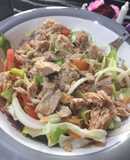 سلطة التونه الصحيه ❤️ 🥗