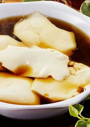 Foto resep Kembang tahu/To hua (kuah jahe)