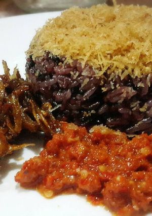 Foto resep Songkolo Bagadang (Ketan Serundeng)