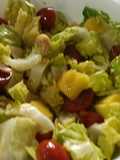 Ensalada fresca con mango