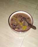 Cháo đậu và khoai lang