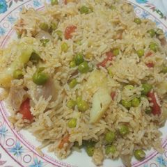 A picture of Veg pulao.