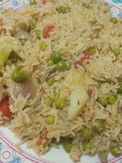 A picture of Veg pulao.