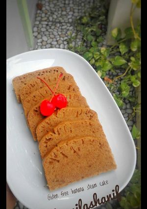 Foto resep Bolu pisang kukus (gluten free, no bp,no sp)